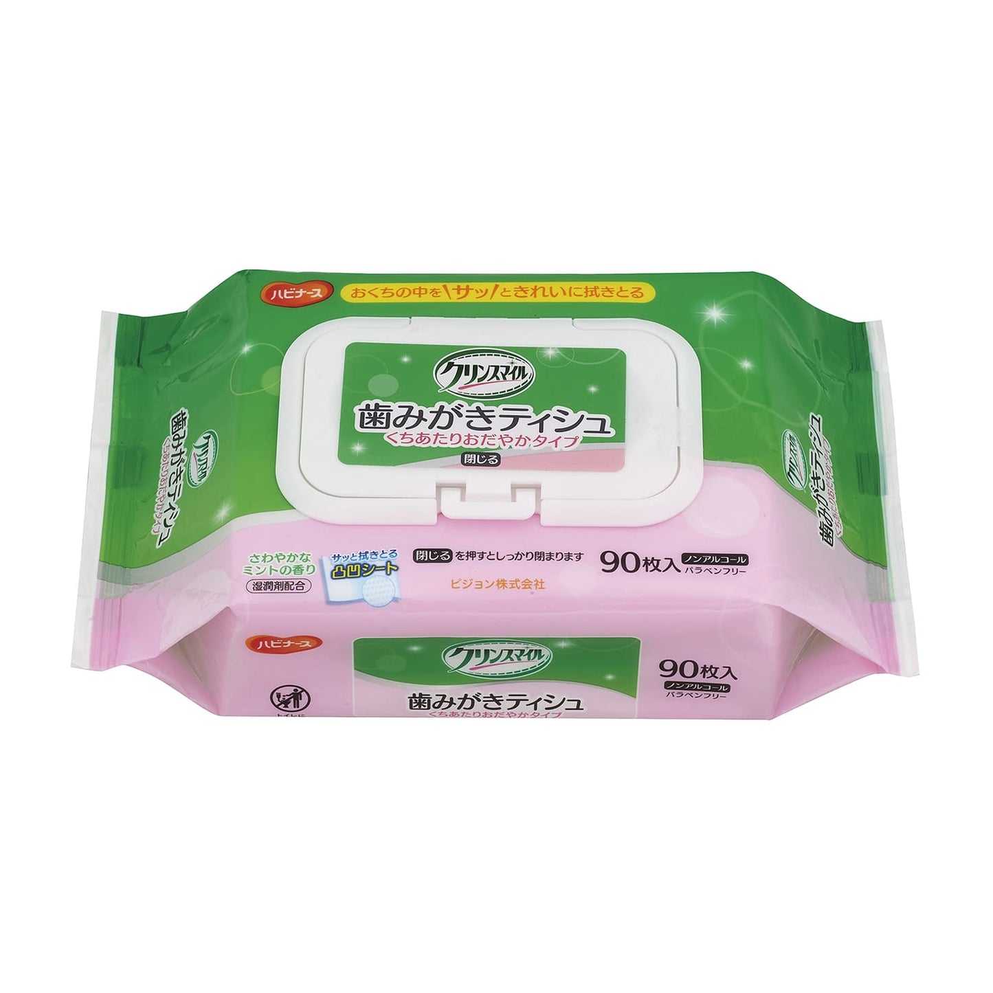 Clean Smile Toothbrush Tissue Wet Sheet (Oral Care) 25-3677-00 Habinurse 1023205 (90 My) Kuchiatariota