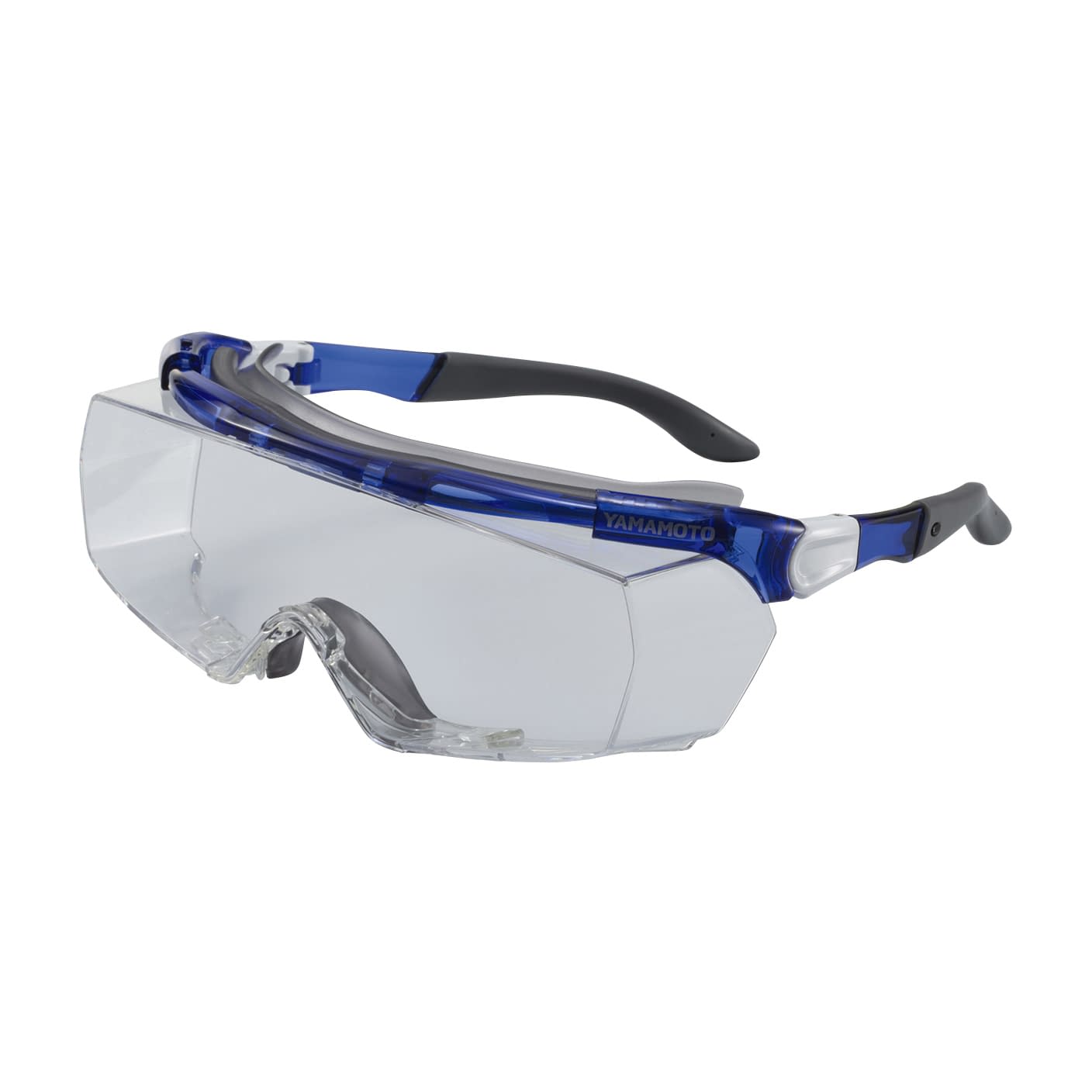 보호 안경 (오버 글라스 타입) 고글 24-9632-00 야마모토 광학 SN-770 (블루)