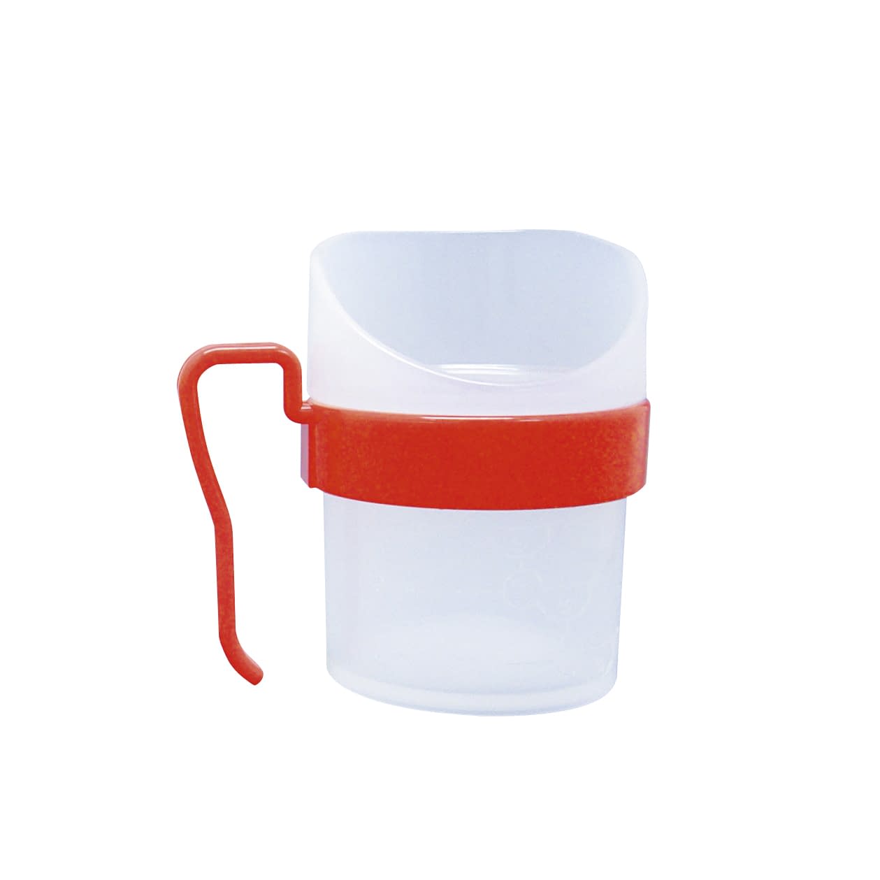 レボUコップ 小(赤) 小 介護用食器 25-2397-01 ファイン URC-S8091(80ML)