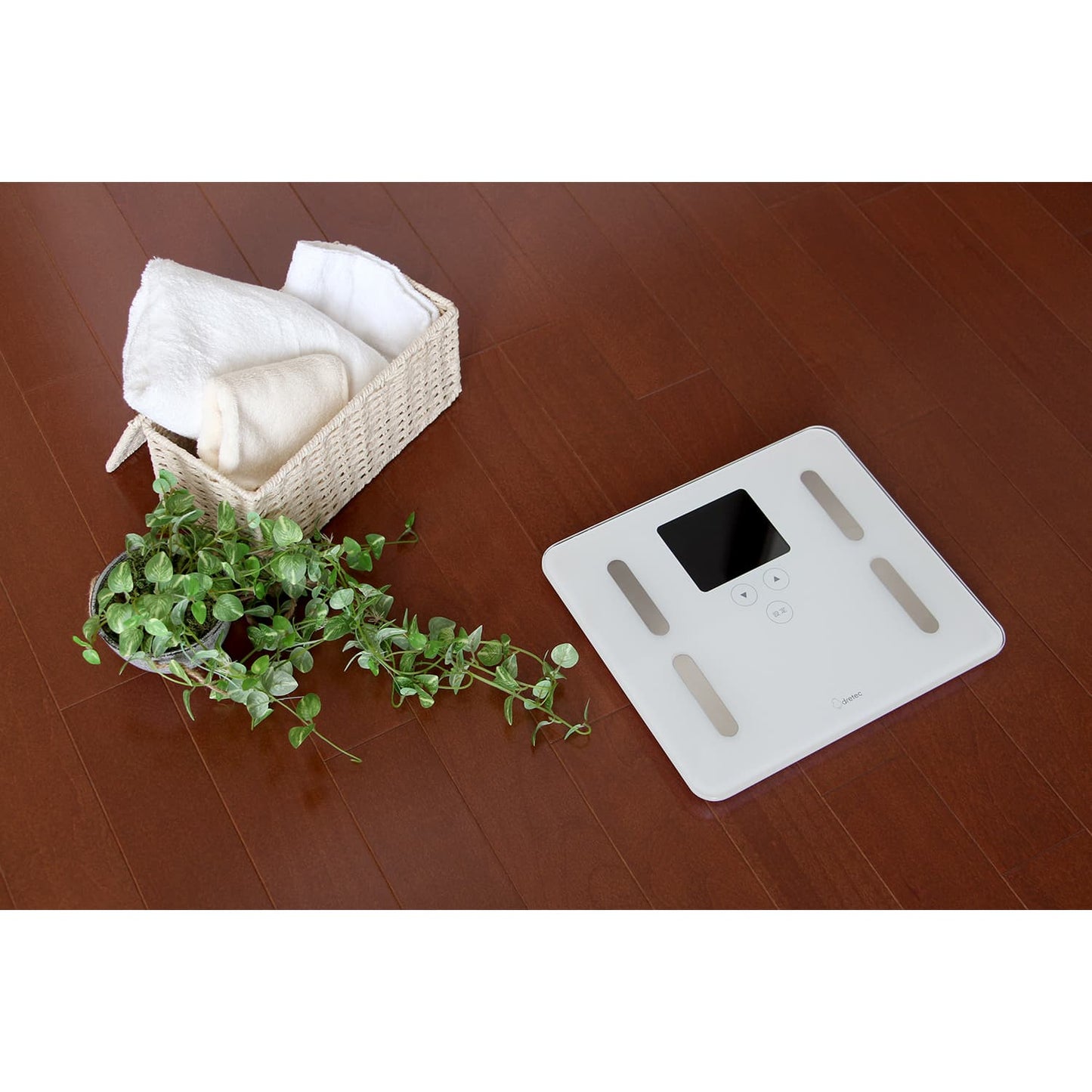 체중 체지방계 쿠라베루뿌라스 25-3863-00 드리텍 BS-247 WT (화이트)