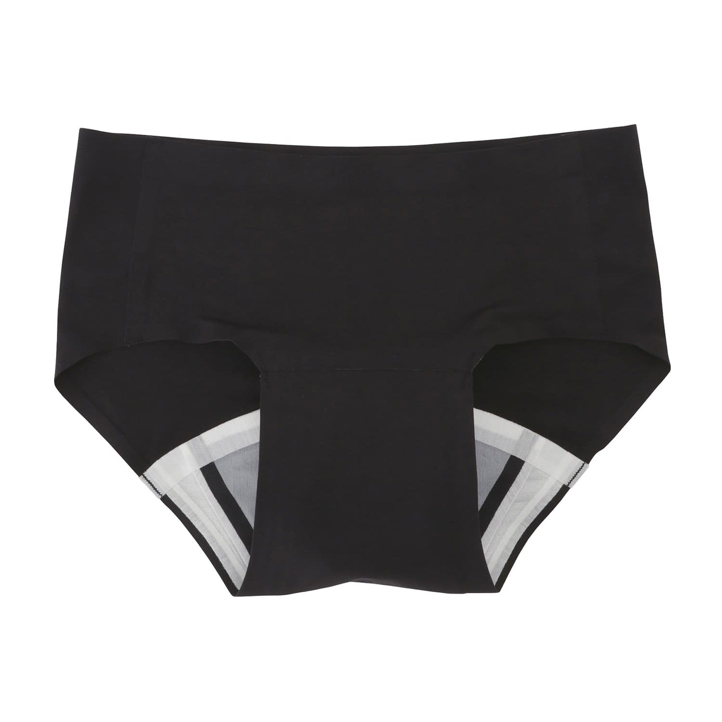 Absorbent Sanitary Shorts (Flat) Absorbent Shorts 25-3542-01 1WEEK SANITARY Plus 87903APS(L) Black