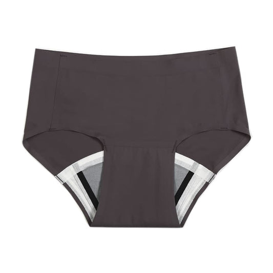 Absorbent sanitary shorts (flat) Absorbent shorts 25-3542-03 1WEEK SANITARY PLUS 87903APS(L) Gray brown