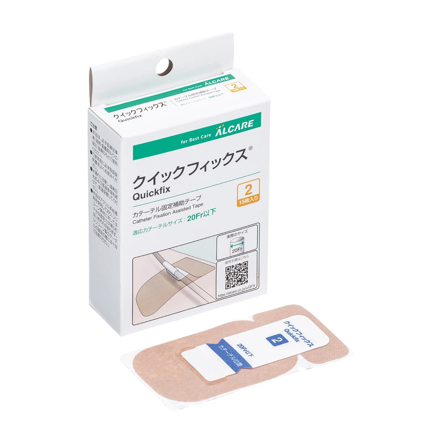 Quick Fix (No. 2) No. 2 (15 sheets) Catheter Fixation Tape 24-3520-03 Alcare 21372 (15 sheets)