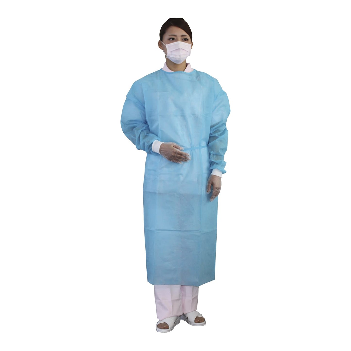 Isolation gown Surgical gown 25-7041-00 First Light FR-204 (light blue) 30 pieces