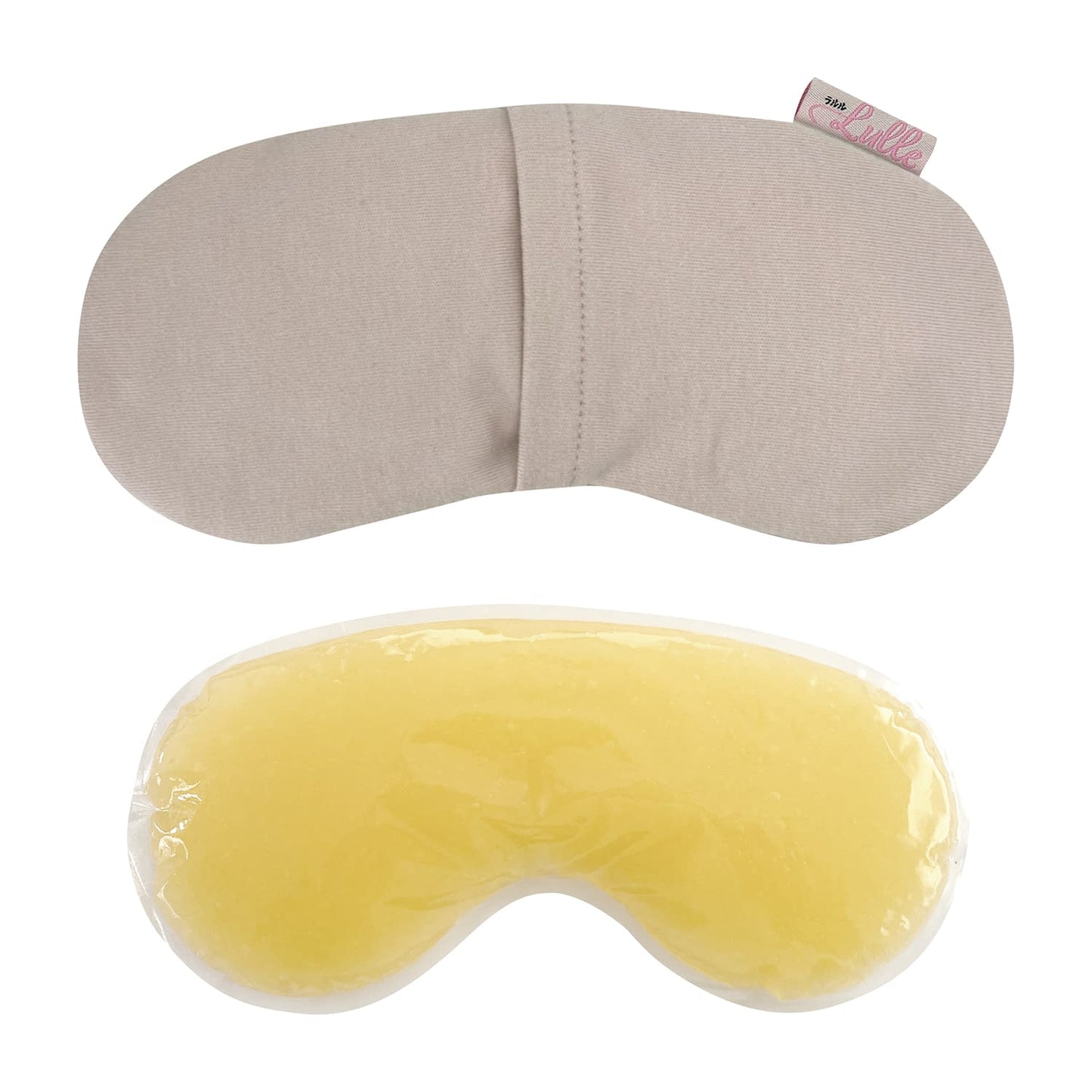 ラルルまめ型ホット＆クールパック 温冷パック 25-7267-01 三重化学工業 LUL-002(グレー)ヒマワリ