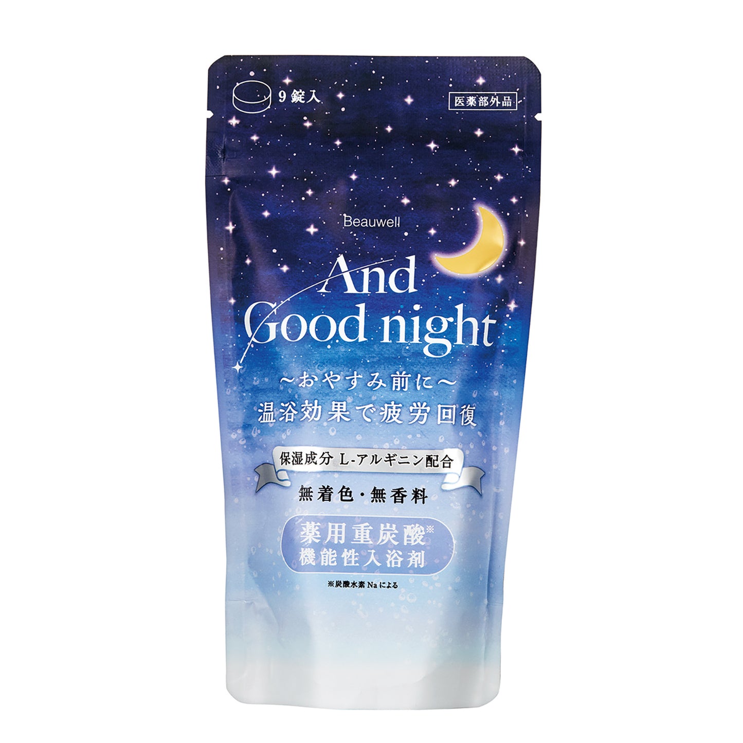 앤드 굿 나이트 약용 입욕제 (중탄산 25-7237-00 글로벌 제품 계획 206-17-001 (9 조)