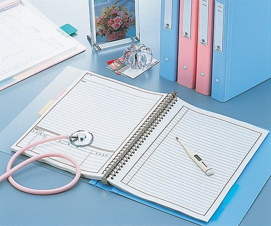 Medical Support Book A4 2-hole 31mm spine width Blue HB656-1 1 book