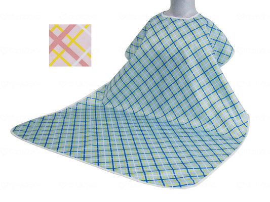 Wellfun Meal Apron W Check Pink