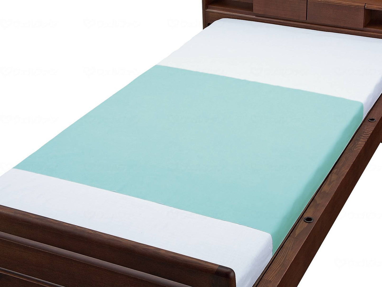 Wellfun Tricot Pile Waterproof Sheet 90X145 Sax