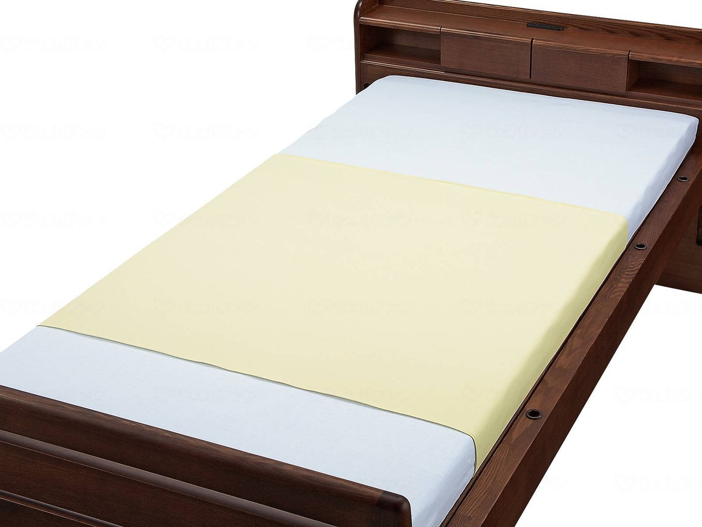 ウェルファンポリスムース防水シーツ 90X148 ｸﾘｰﾑ