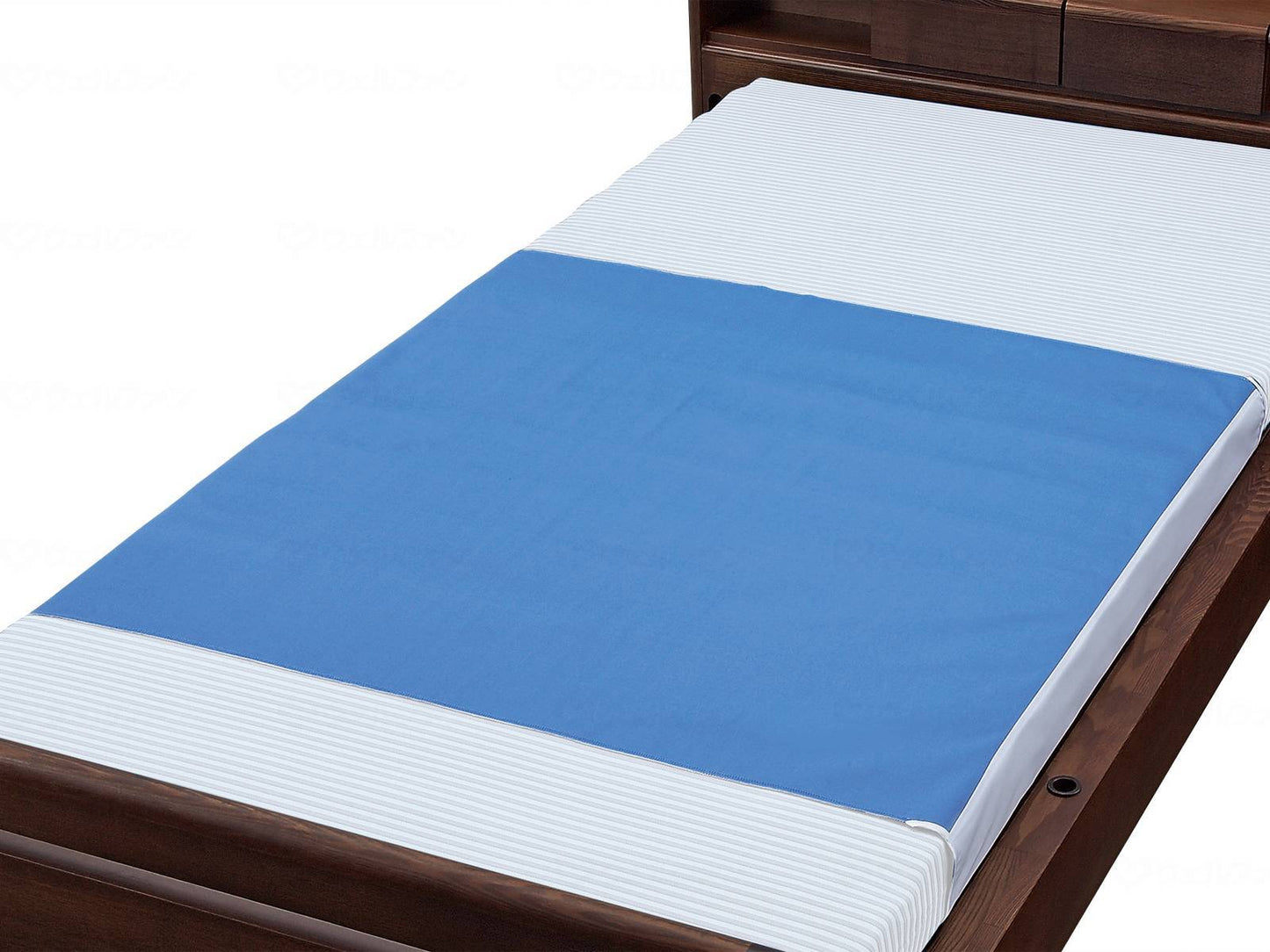 Wellfun Denim Waterproof Sheet (Large Type) Blue Large/Bag