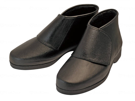 Welfan Snowway 씨 신사용 스파이크 첨부 블랙 24.0
