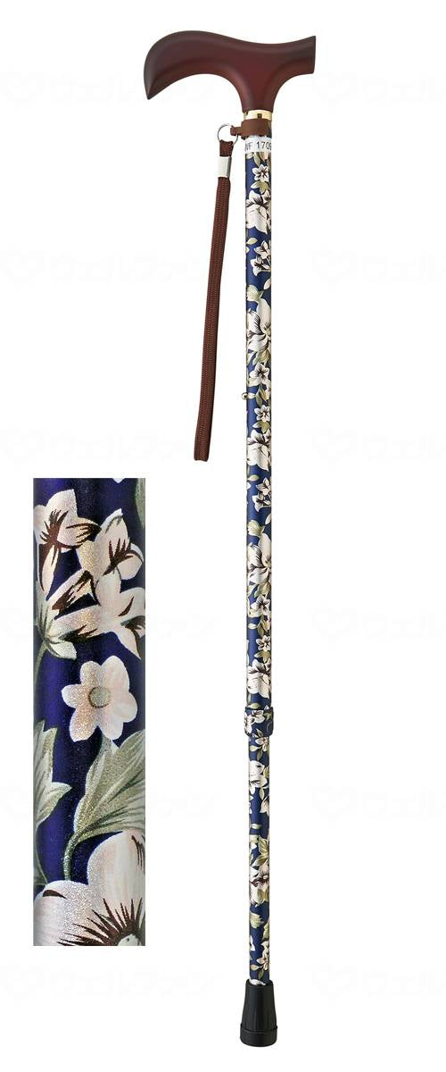Wellfun Dream Life Stick, Slim Type, Floral Navy, Gift Box Included