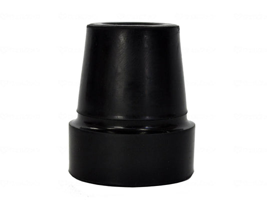 Wellfan Cane Rubber Tip Black 19φ
