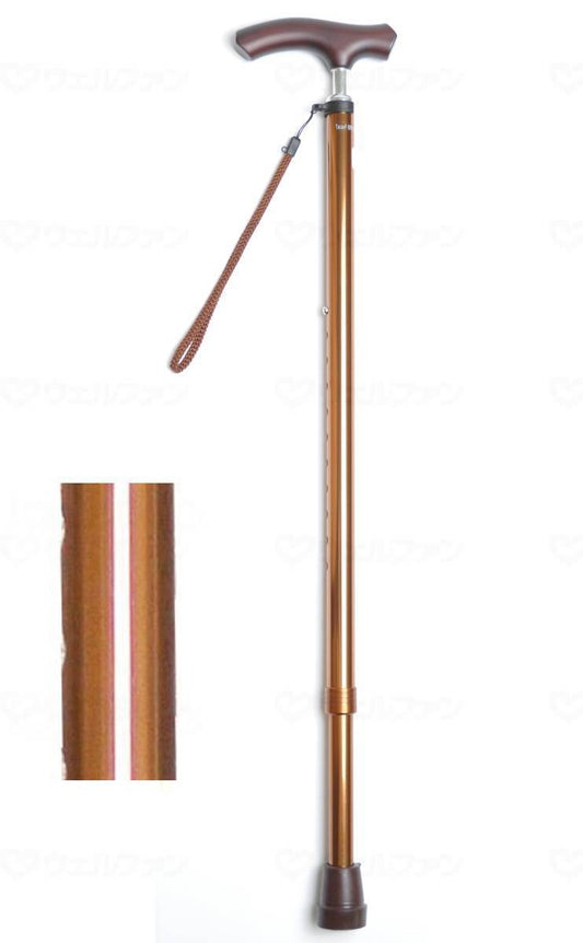 Wellfun Dream Life Stick Slim Neck Stretch Basic Type (Plain) Brown