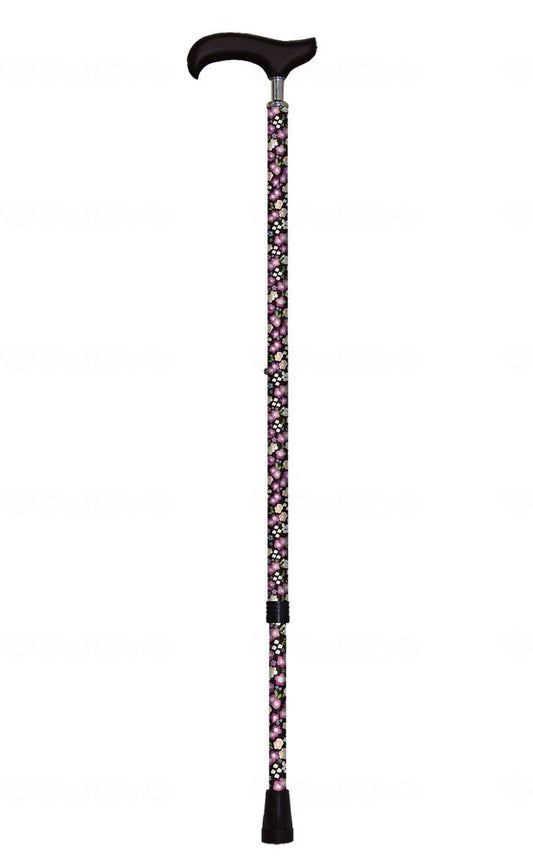 Wellfun Dream Life Stick Slim Neck Stretch Slim Type (Pattern) Black x Small Flowers Gift Box Specifications