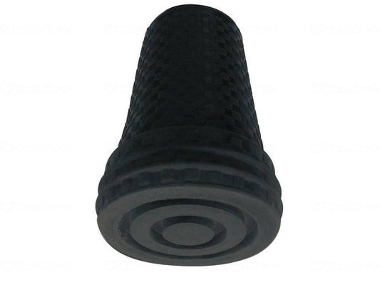 Wellfan Cane Rubber Tip (Checkered) Black 16φ