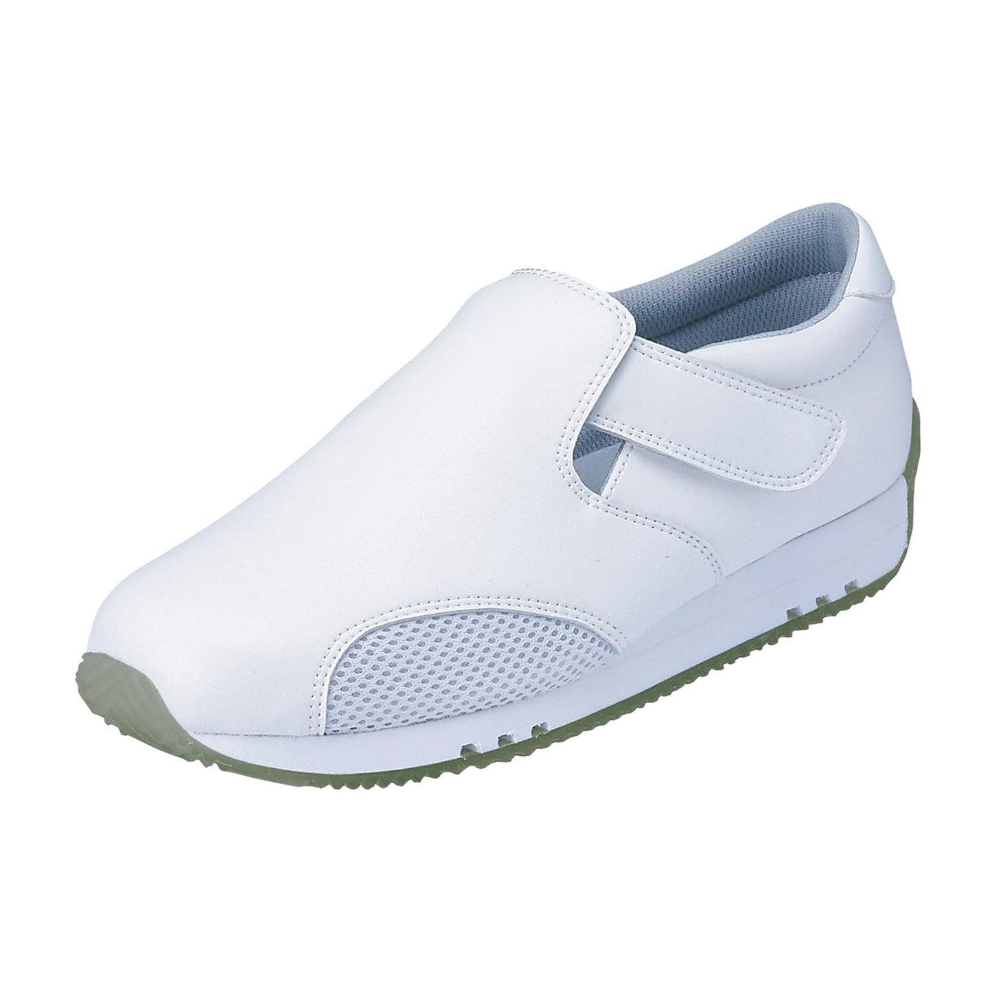 New Feel Shoes Nurse Shoes 16-1371-05 Nagaileben Co., Ltd. MN-210 (24.5CM) White