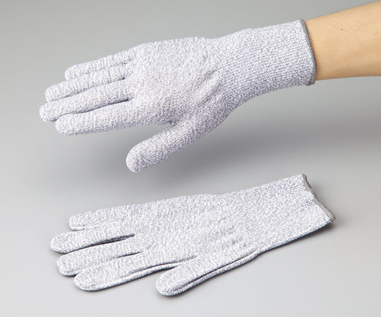 アズセーフ　耐切創手袋　S　カットレベル5　コーティング無し 1双