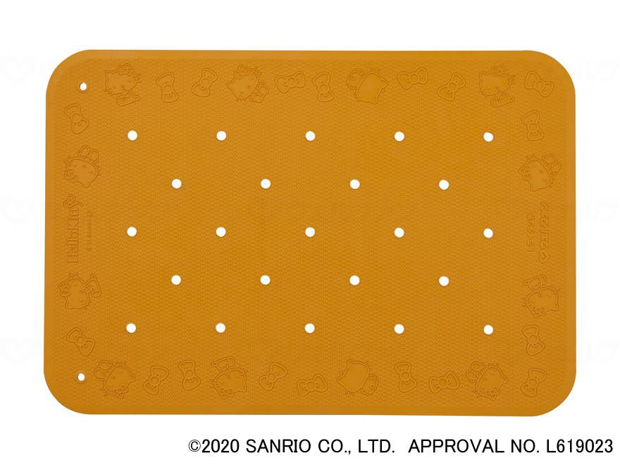 ウェルファンすべり止め入浴ﾏｯﾄ　ﾄﾗｲﾀｯﾁ（ﾊﾛｰｷﾃｨ） ｵﾚﾝｼﾞ M