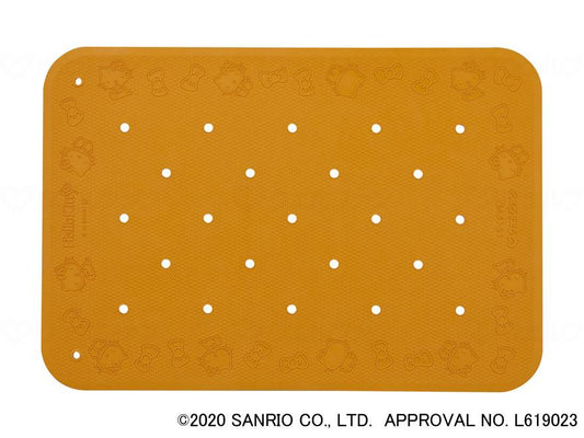 ウェルファンすべり止め入浴ﾏｯﾄ　ﾄﾗｲﾀｯﾁ（ﾊﾛｰｷﾃｨ） ｵﾚﾝｼﾞ M