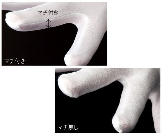 アズツール綿スムス手袋 （マチ無） LL 1袋（12双入） 1袋(12双入)