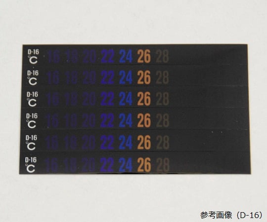 デジタルサーモテープ(R)(可逆性)　30入　D-M6 1箱(30枚入)