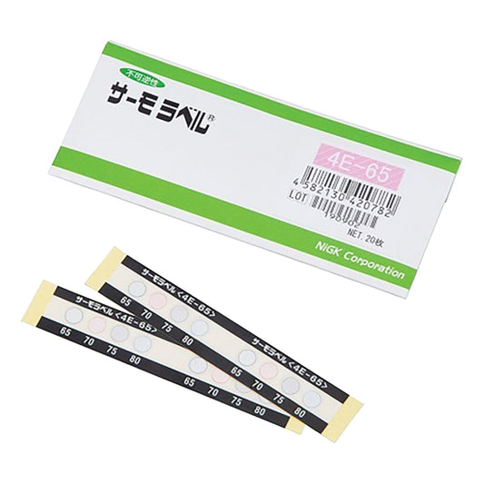 Thermo Label(R) 4E Series (irreversible/4-point type) 20 sheets 4E-65 1 box (20 sheets)