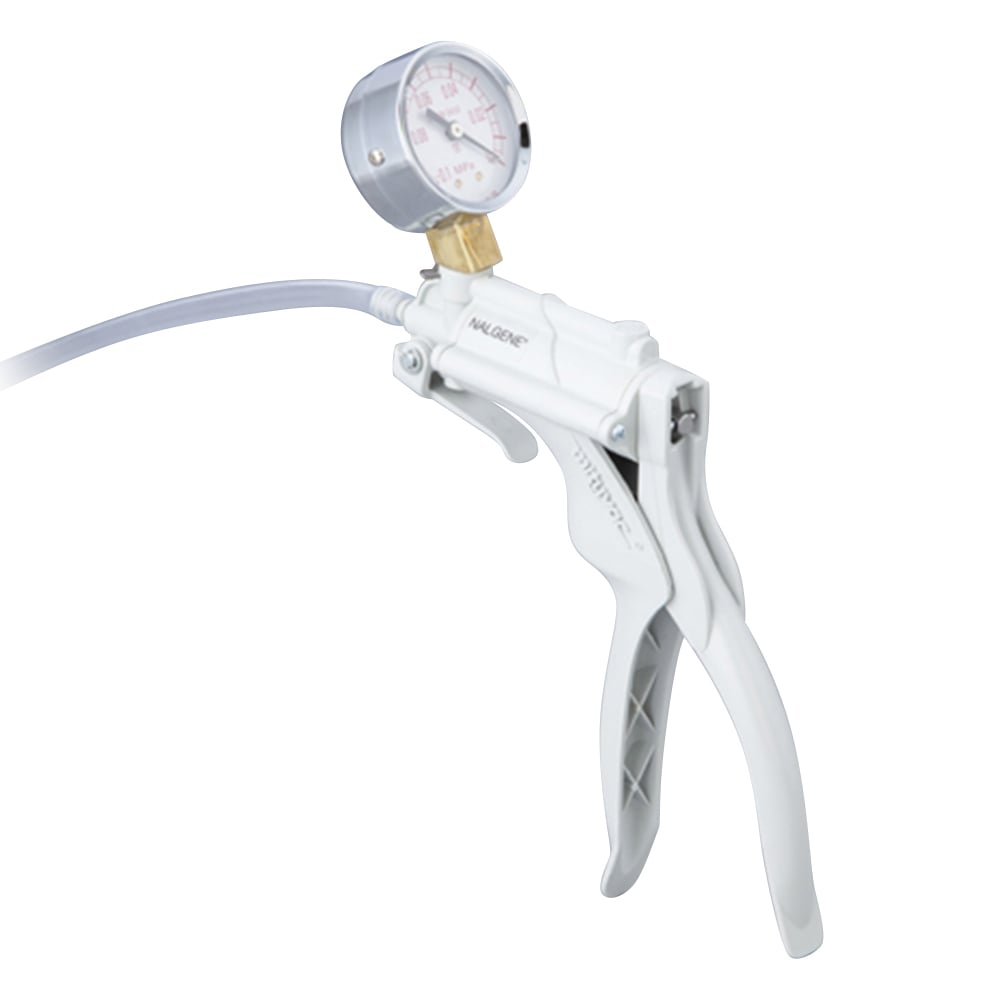 手動式真空ポンプ 21kPa　6132-0010A 1台