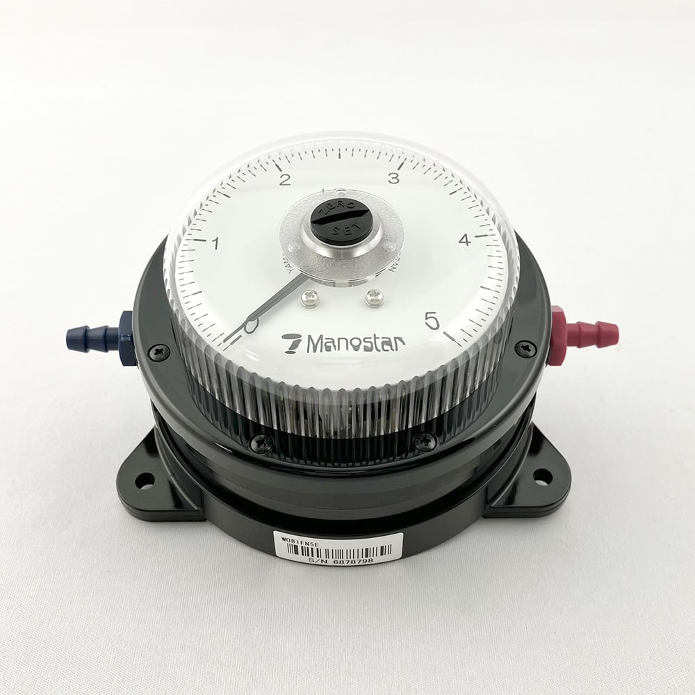 Manostar Gauge (High-performance Micro Differential Pressure Gauge) WO81FN5E 1 unit
