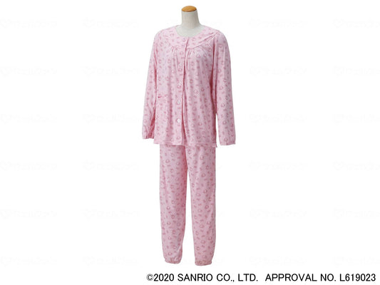 Wellfun One-touch Tape Pajamas (Hello Kitty) Pink M