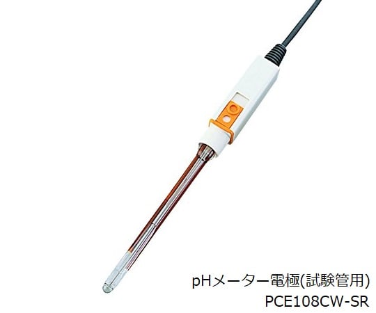 pH meter electrode (for test tubes) PCE108CW-SR 1 piece
