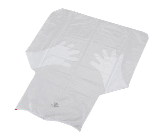 Glove bag (slide zipper type) 690 x 690 x 380mm 108D X-27-27HG 1 piece