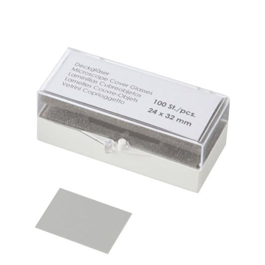 Cover glass 24×32mm 100 sheets×10 boxes 01 011 72_PK10 1 box (100 sheets×10 boxes)