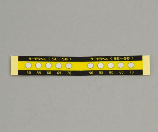 サーモラベル(R)5Eシリーズ(不可逆/5点式)　20枚入　5E-50 1箱(20枚入)