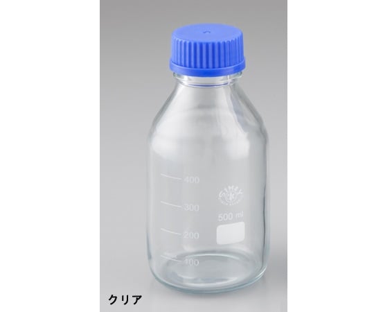 ［受注停止］セーフティねじ口瓶　クリア　1000mL　Q700R-004C 1本