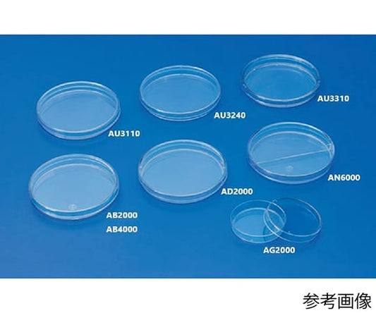 滅菌Sシャーレ（1枚包装）　φ88.0×14mm　AB4000 1箱(1枚×250袋入)