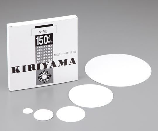 桐山ロート用濾紙　φ60mm　50枚入　No.5A 1箱(50枚入)