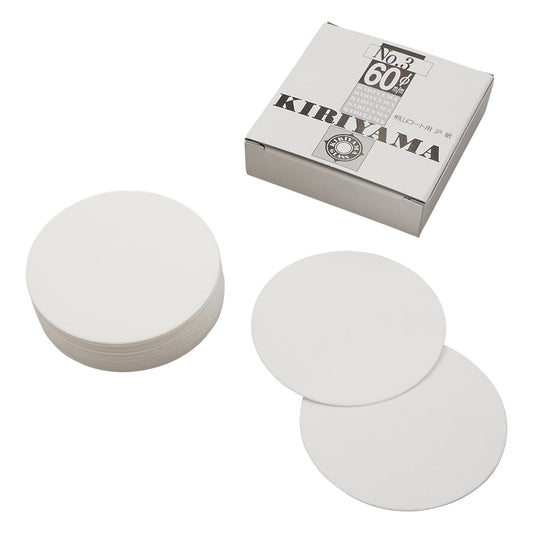 키리야마 로트용 여과지 φ60mm 50장입 No.3 1상자(50장입)