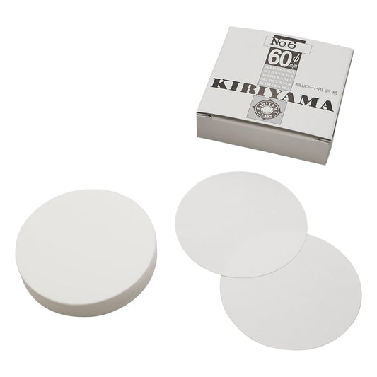 키리야마 로트용 여과지 φ60mm 50장입 No.6 1상자(50장입)