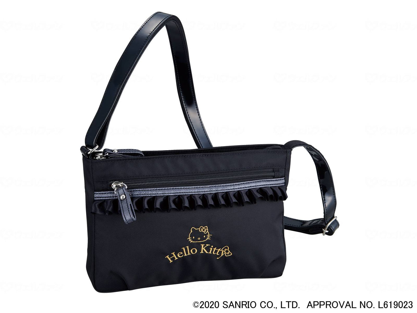 ウェルファンｼｮﾙﾀﾞｰﾊﾞｯｸﾞ（ﾊﾛｰｷﾃｨ） ﾌﾞﾗｯｸ