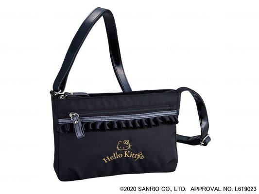 ウェルファンｼｮﾙﾀﾞｰﾊﾞｯｸﾞ（ﾊﾛｰｷﾃｨ） ﾌﾞﾗｯｸ