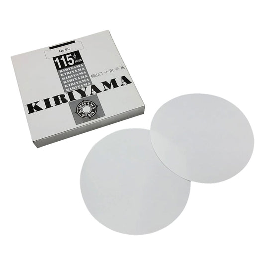 Kiriyama Funnel Filter Paper φ115mm 50 sheets No.5C 1 box (50 sheets)