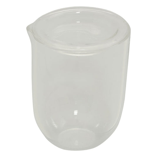 石英ルツボ（白金るつぼ型・フタ付き）　30mL　4513-003 1個