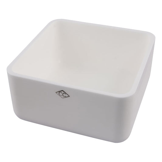 アルミナ焼成用容器　角型るつぼ　120角×60mm　SSA-Tサヤ　120角 1個