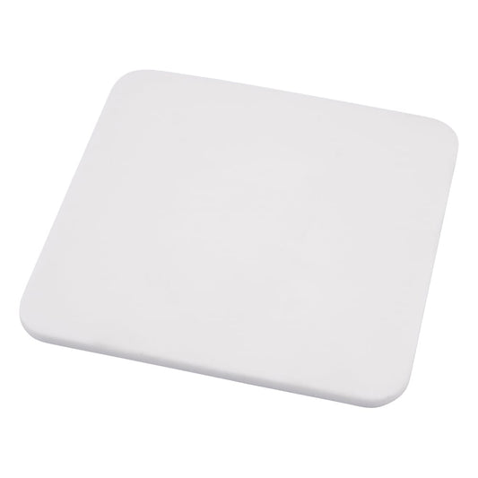 アルミナ焼成用容器　角型るつぼフタ　100角×50mm用　SSA-Tサヤ用フタ　100角 1個