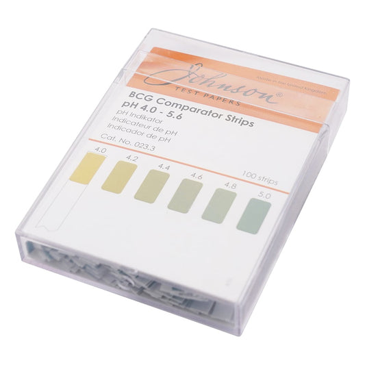 pH test paper PP (polypropylene) stick type pH4.0-5.6 1 box (100 sheets) 023.3 1 box (100 sheets)