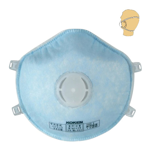 일회용식 방진 마스크(헤드 루프) 하이랙 1상자(10장입) 355 1상자(10장입)