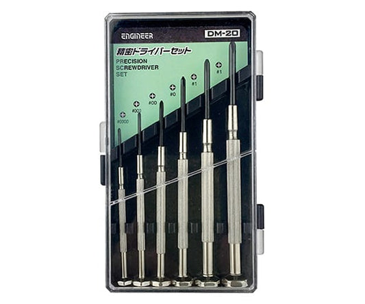 精密ドライバーセット(6本入)　DM-20 1セット