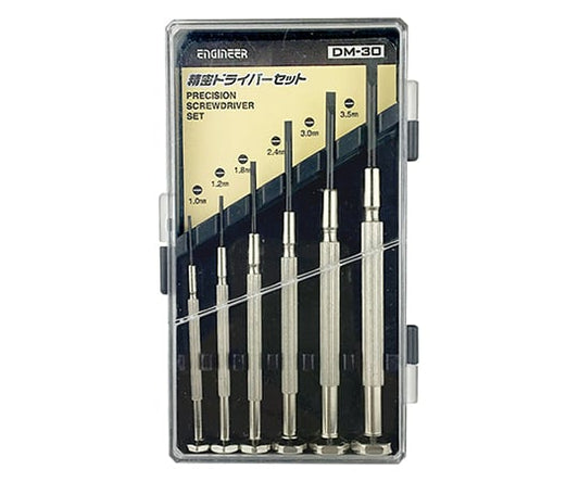 精密ドライバーセット(6本入)　DM-30 1セット